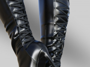 High Boots LAIGZEM Modelo 3D