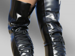 High Boots LAIGZEM 3D Model
