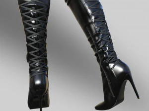 High Boots LAIGZEM 3D Model