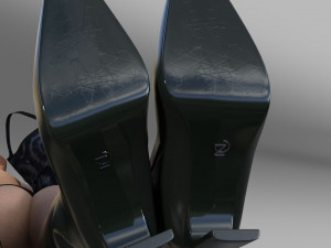 BOOTS ZARA Model 3D