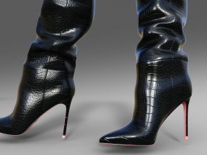 BOOTS charlotte-luxury 3D Модель