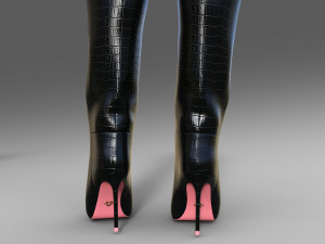 BOOTS charlotte-luxury 3D Модель