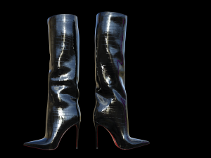 Elegant Tube Boots Modelo 3D