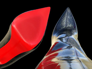 Elegant Tube Boots 3D Model