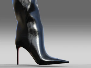 Alexandre Vauthier Boots Alex 105 1 3D Model