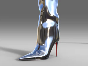 Alexandre Vauthier Boots Alex 105 1 3D Model