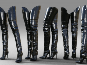 Boots Fernando Berlin Model 101 3Dモデル