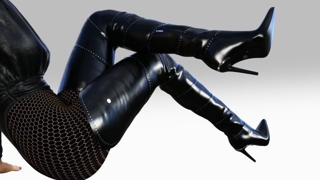 Fernando berlin thigh high boots top