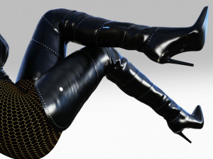 Boots Fernando Berlin Model 101 Model 3D