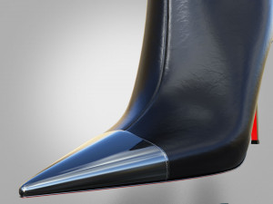 Boots two pairs 3D Model