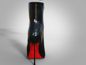 Boots two pairs 3D Model