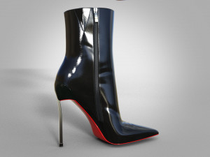 Boots two pairs 3D Model