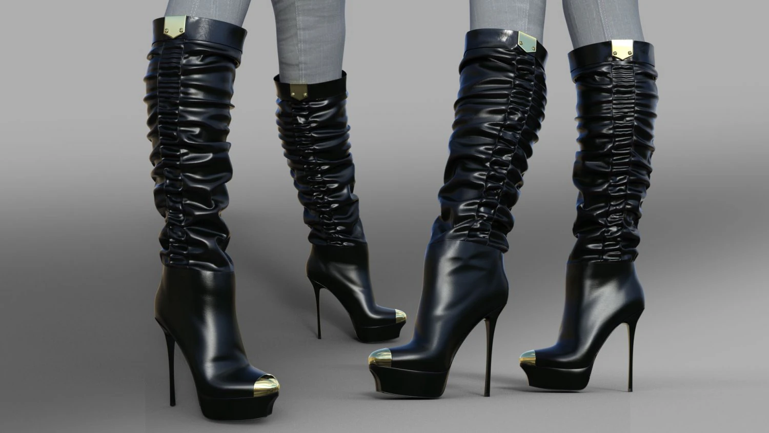 BOOTS Gianmarco Lorenzi 3D Model .c4d .max .obj .3ds .fbx .stl .blend 