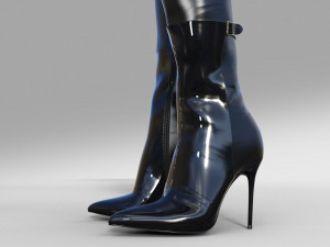 Two pairs of boots Gorgeous CalipsoKAZAR 3D Model