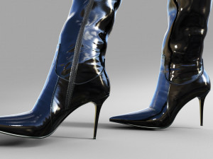 Two pairs of boots Gorgeous CalipsoKAZAR 3D Model
