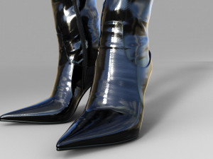 Two pairs of boots Gorgeous CalipsoKAZAR 3D Model