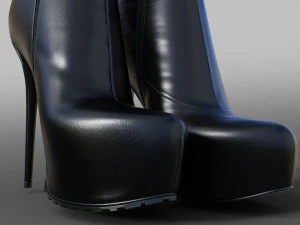 Two pairs of AROLLO boots 3D Model