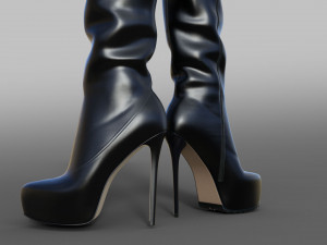 Two pairs of AROLLO boots Modelo 3D