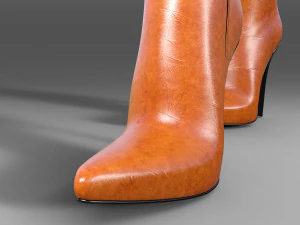 Boots Fernando Berlin 316 Gloves 3D Model