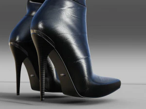 Boots Fernando Berlin 316 Gloves 3D Model