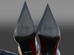 High Boots ICONE Made in italy 3D Model
