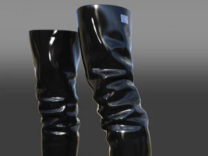 High Boots ICONE Made in italy 3D Model