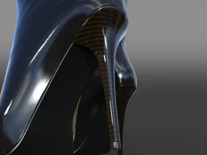 High Boots ICONE Made in italy 3D Model