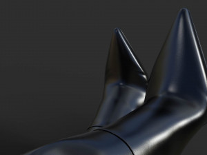 BOOTS JIMMY CHOO 3 Model 3D