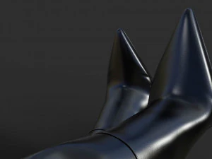 BOOTS JIMMY CHOO 3 3D Model