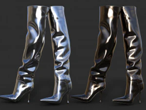 BOOTS JIMMY CHOO 3 3D Model