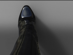 THREE PAIRS OF BOOTS COLLECTION Model 3D