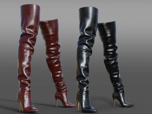HIGH BOOTS 2 3D 模型