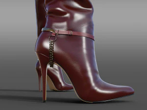 HIGH BOOTS 2 3D Model