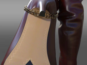 HIGH BOOTS 2 3D Model