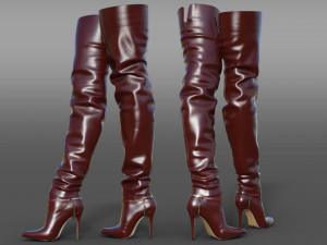 HIGH BOOTS 2 3D 模型