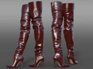 HIGH BOOTS 2 3D Model