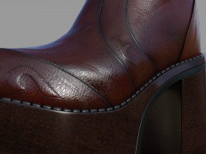 Platform Shoes Modèle 3D