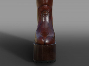 Platform Shoes Modèle 3D