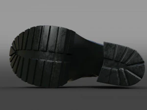 Platform Shoes 3D Model