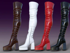 БОТИНКИ ASOS 2 3D Модель