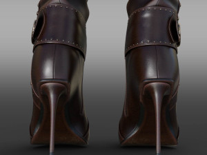 BOOTS GIANMARCO LORENZI two pairs 3D-Modell