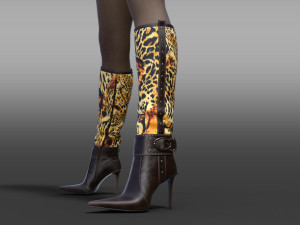 BOOTS GIANMARCO LORENZI two pairs 3D-Modell