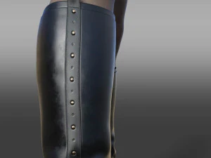 BOOTS GIANMARCO LORENZI two pairs 3D Model
