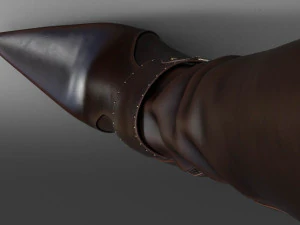 BOOTS GIANMARCO LORENZI two pairs 3D Model