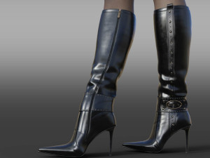 BOOTS GIANMARCO LORENZI two pairs 3D-Modell
