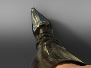 BOOTS GIANMARCO LORENZI two pairs 3D Model