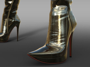 BOOTS GIANMARCO LORENZI two pairs 3D-Modell
