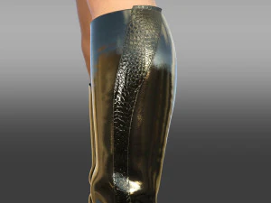BOOTS GIANMARCO LORENZI two pairs 3D Model