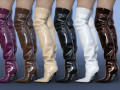 Dolce Gabana High Patent Leather Boots 3D 模型