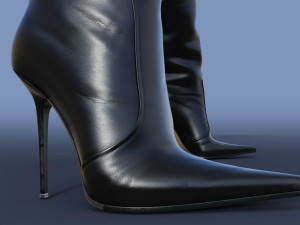 GIANMARCO LORENZI Boots Two Pairs 2 Model 3D